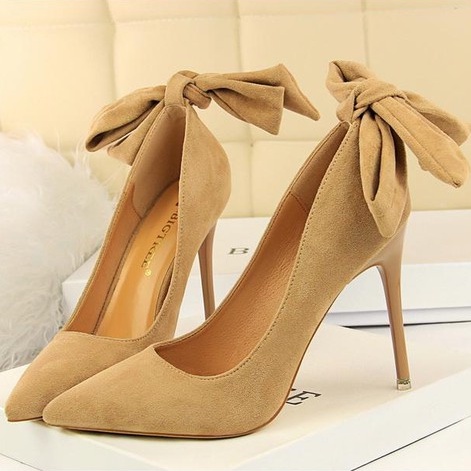 Giày cao gót gót nhọn 8p kiểu dáng thời thượng quý phái BBC35