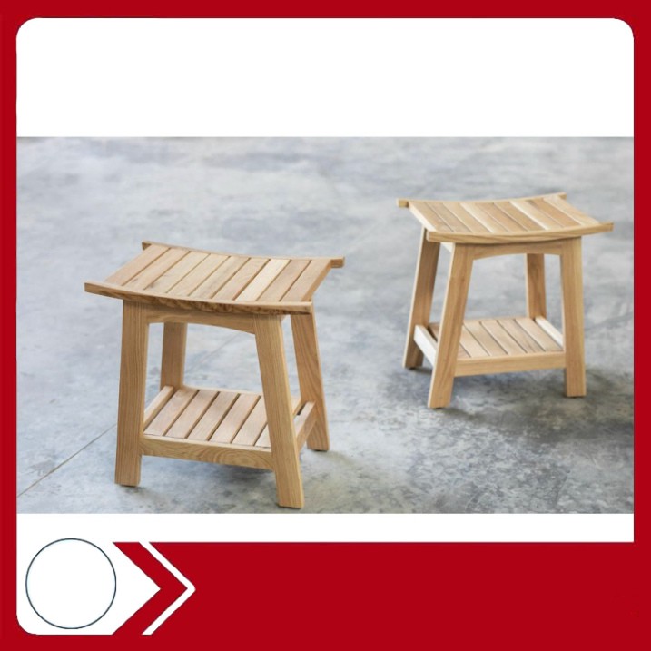 Ghế Đôn Pallet Gỗ/ Ghế gỗ thông vintage