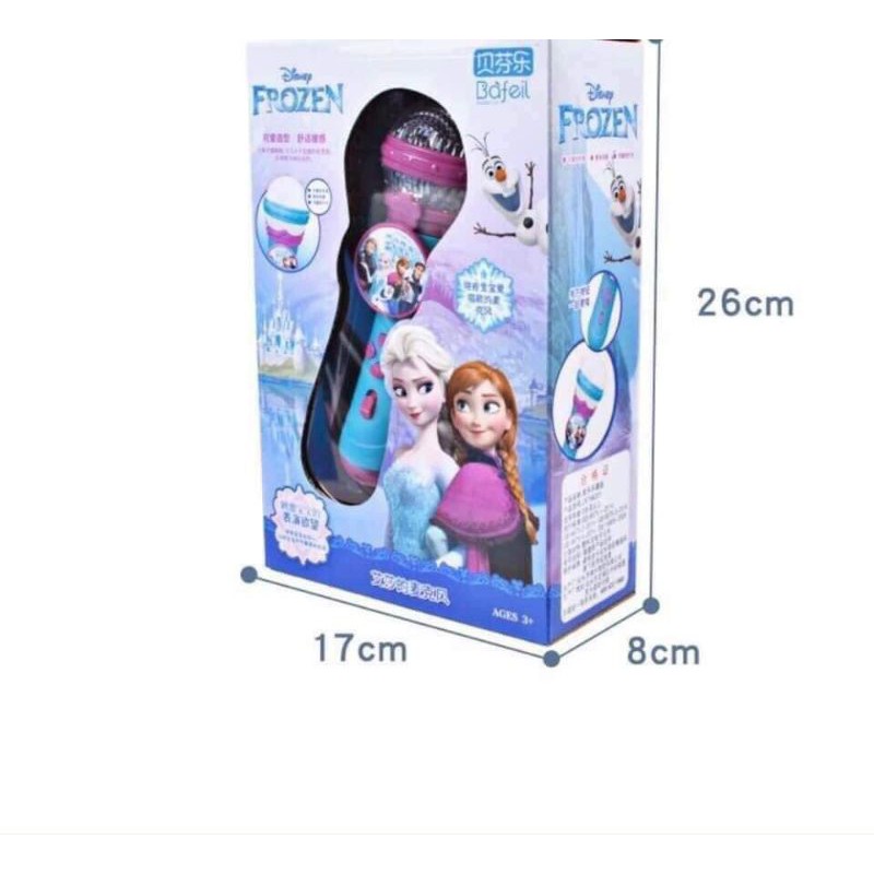 Mic hát Karaoke Elsa cho bé