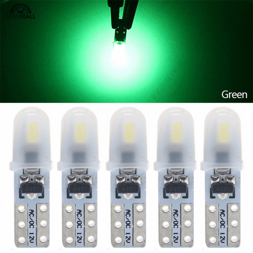 Bộ 5 Đèn Led DC 12V T5 Gắn Bảng Điều Khiển Cho Xe Hơi