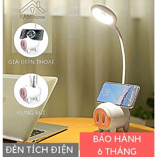 Đèn học để bàn chống cận thị cho trẻ em pin sạc tích điện và đèn led cảm ứng có Giá điện thoại học online mã 3601x