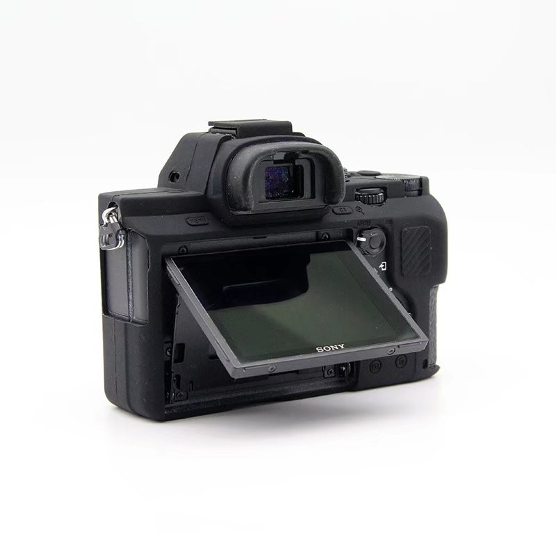 Khung bảo vệ camera chất liệu bằng silicon mềm cho Sony A72 A7R2 A7S2 A7R