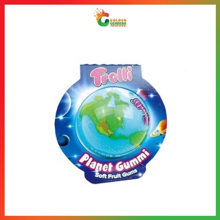 Kẹo Dẻo Có Nhân Trolli Hình Quả Địa Cầu - Hình Trái Đất Đồ Ăn Vặt Ngon Vui Nhộn