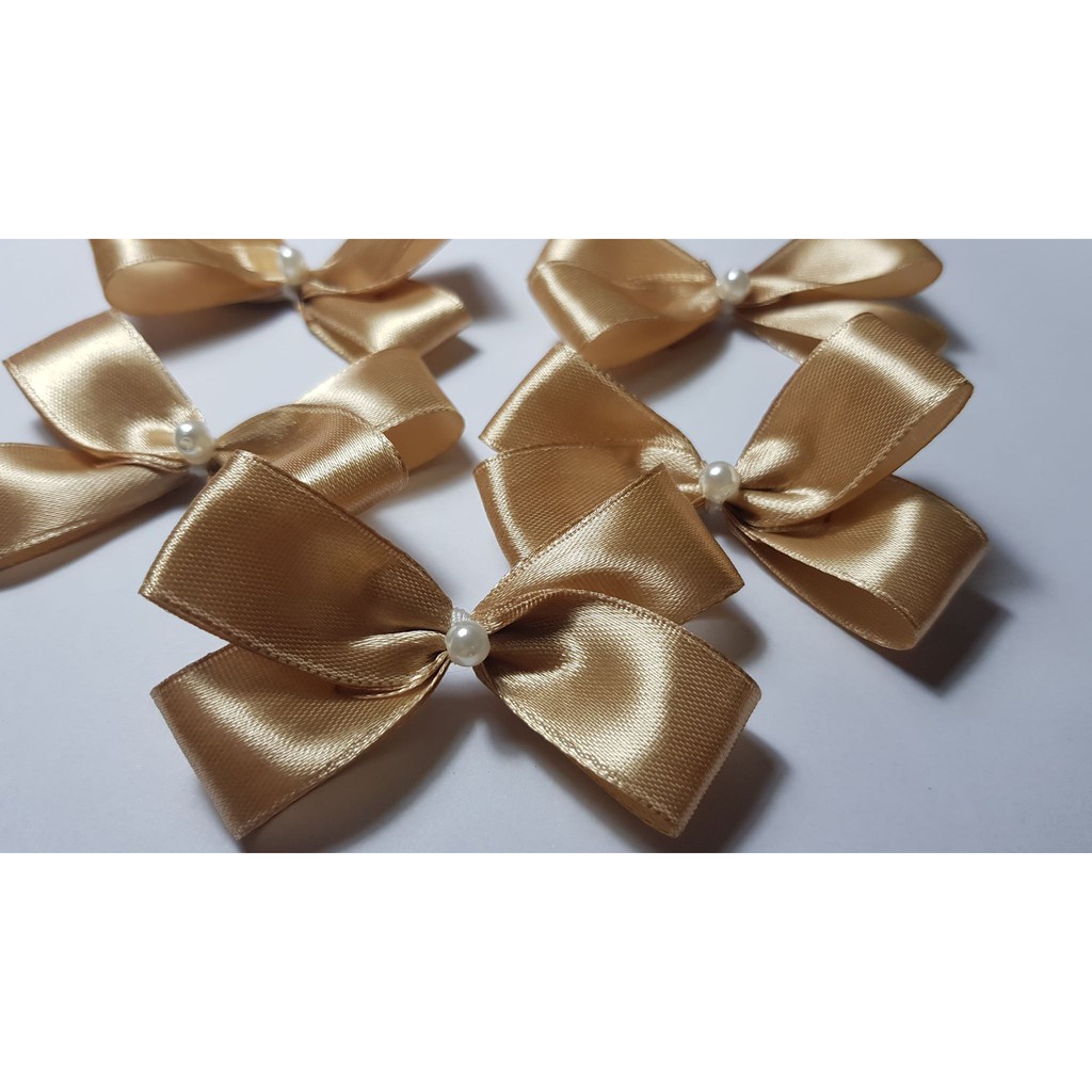 Trang Trí - Nơ Ruy Băng 7cm - Trang Trí Mũ Áo - Màu trơn