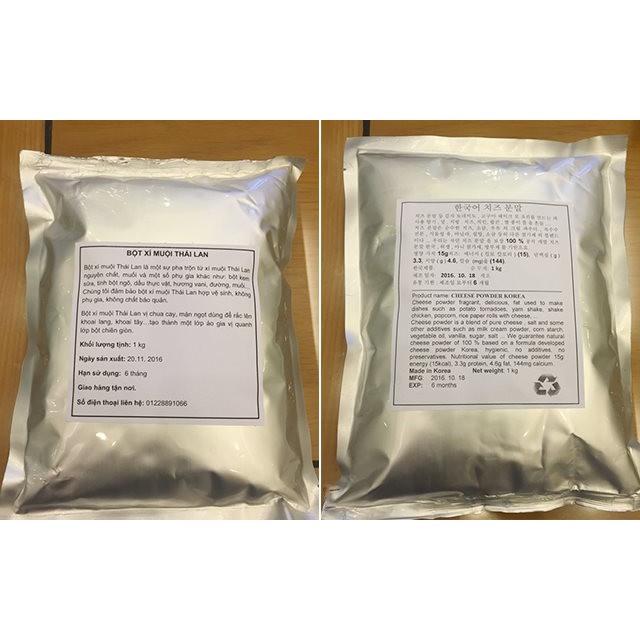 1KG BỘT XÍ MUỘI THÁI LAN