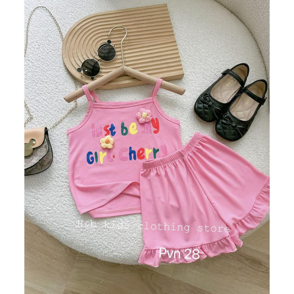 Bộ 2 dây tăm lạnh siêu cute cho bé gái.