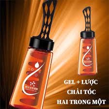 Gel Vuốt Tóc Kèm Lược Tạo Kiểu,Tạo Nếp, Giữ Nếp 24 Giờ