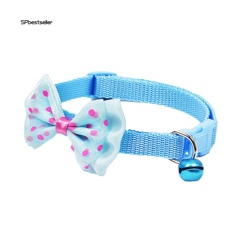 Vòng cổ gắn chuông dễ thương đáng yêu cho thú cưng