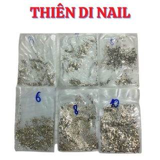 Đá tiệp chia size 1440 viên trang trí móng Thiên Di Nail
