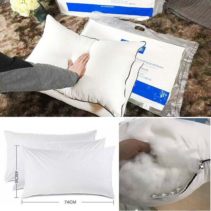 Ruột Gối Đầu Cao Cấp Pillow Nhiều Màu Kích Thước 45x65cm HOT