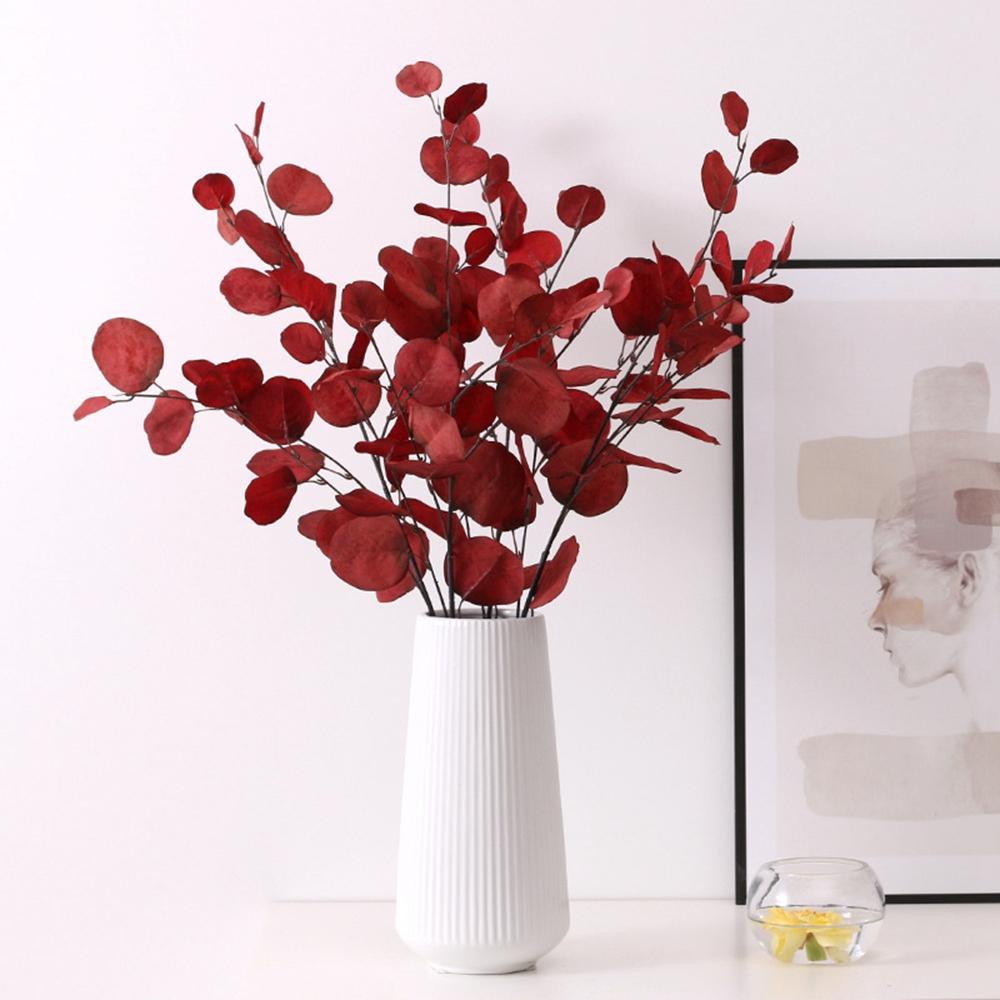 CLEOES Nhánh Cây Bạch Đàn Giả Bằng Nhựa Dùng Trang Trí Tiệc