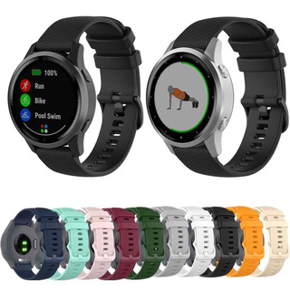 Dây Đeo Silicon Cho Đồng Hồ Thông Minh Garmin Vivoactive 4 4s 3 Venu Sq Forerunner 245 645 Venu 2 2s