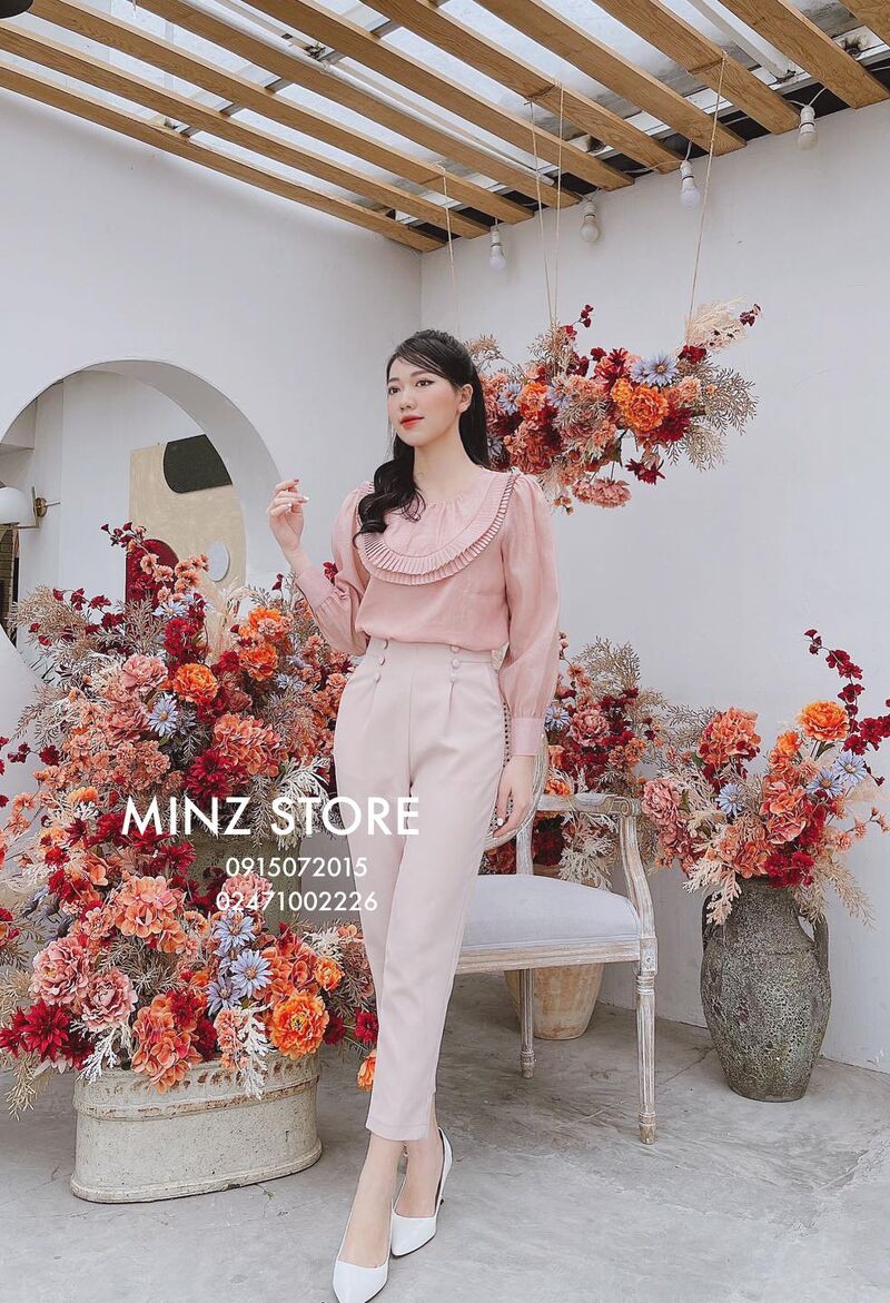 Quần baggy 6 khuy bọc (3 màu) | BigBuy360 - bigbuy360.vn