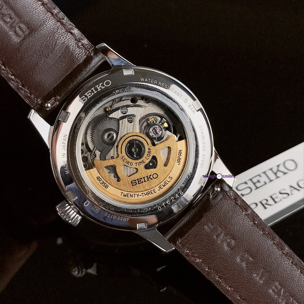 Đồng hồ nam Seiko Presage green cocktail SRPD37J1 automatic
