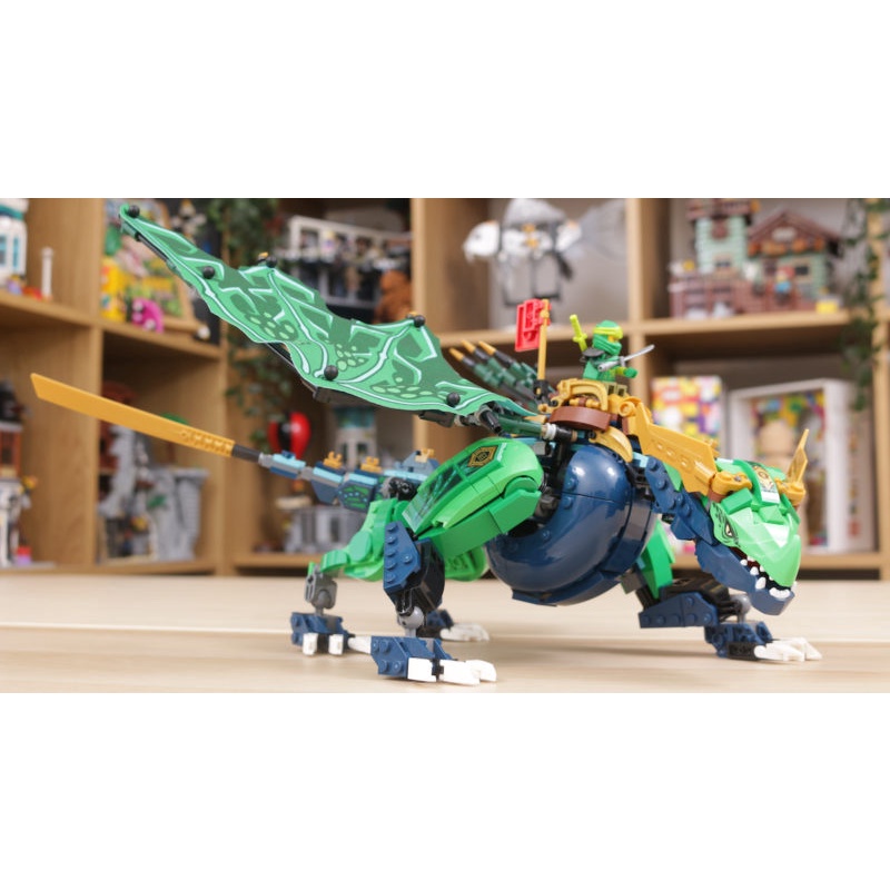 71766 Đồ chơi lắp ráp Iego Ninjago Core Lloyd's Legendary Dragon - Con rồng huyền thoại của Lloyd