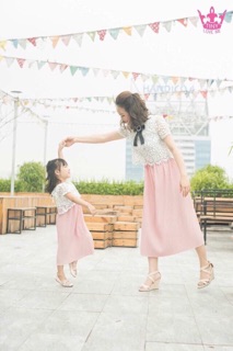 SÉT VÁY CHO MẸ VÀ BÉ GÁI