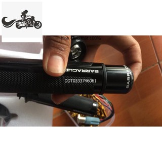 Bao Tay Barracuda Cao Cấp Full Gù Full Ống Ga Cho Mọi Dòng Xe Đen