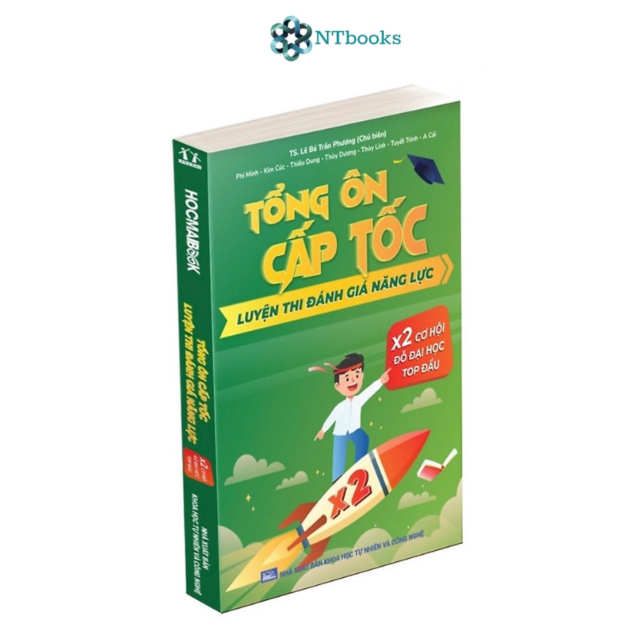 Sách Tổng ôn cấp tốc luyện thi Đánh giá năng lực