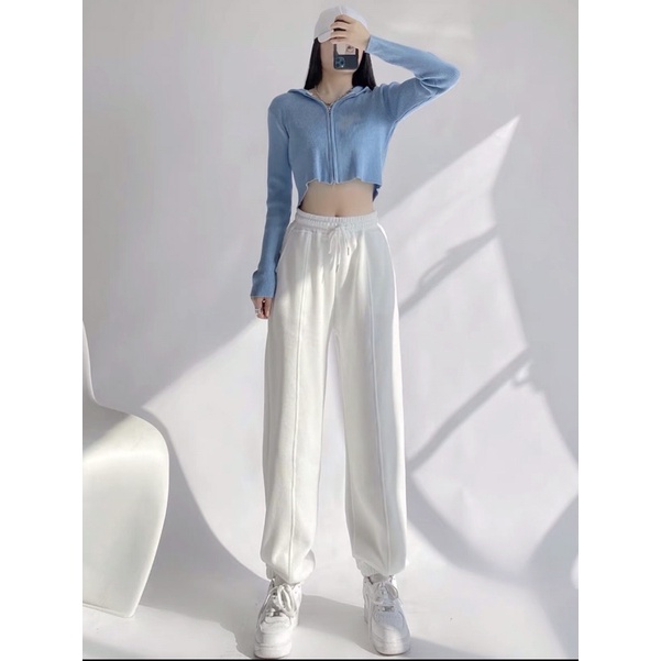 Quần Bom Nỉ Da Cá 🥰FREE SHIP🥰 Quần Jogger Mặc Siêu Tôn Dáng