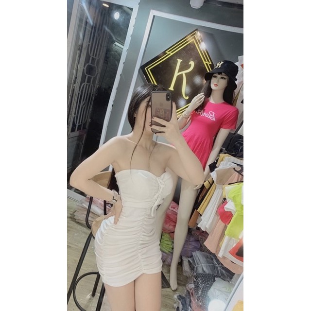Đầm Body Cúp Ngực Nhún Sexy | BigBuy360 - bigbuy360.vn