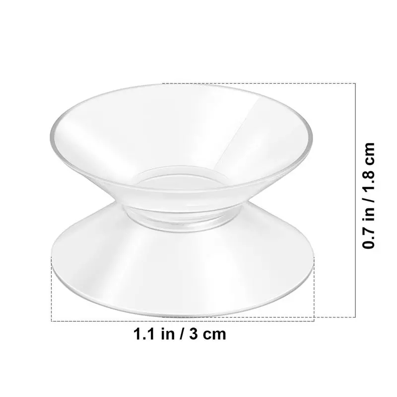 Cốc hút chân không bằng nhựa PVC trong suốt