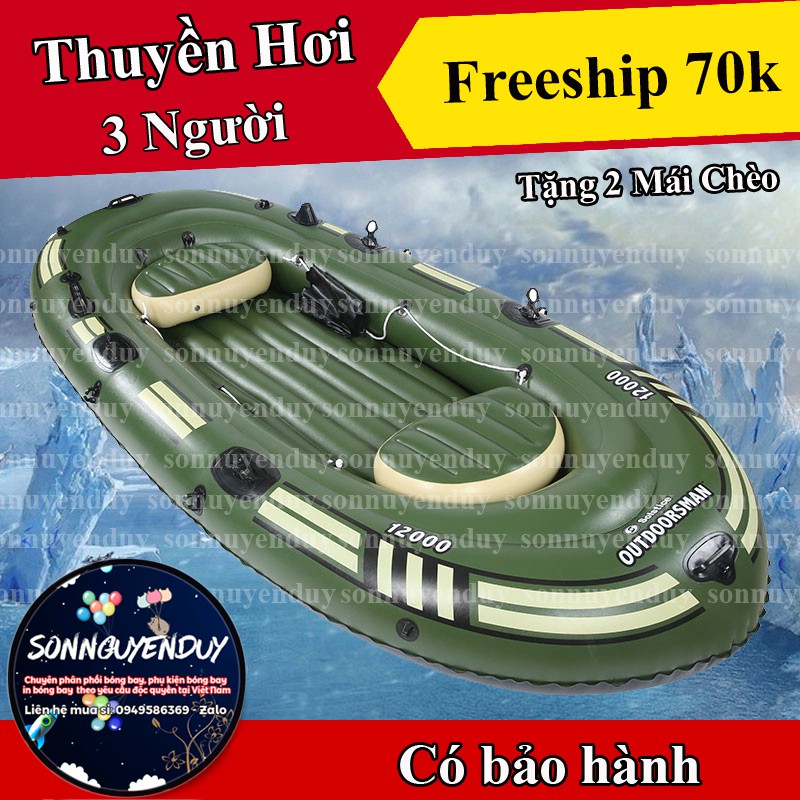 Thuyền Hơi Câu Cá, Du Lịch , Xuồng Hơi Composite 2Người, 3Người, Hàng Đẹp, An Toàn, Giá Tốt