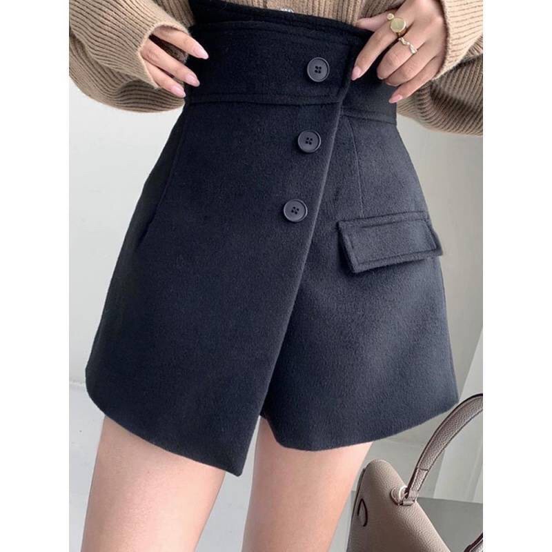 CHÂN VÁY CHÉO TÀ PHỐI NÚT XINH LT5 | BigBuy360 - bigbuy360.vn