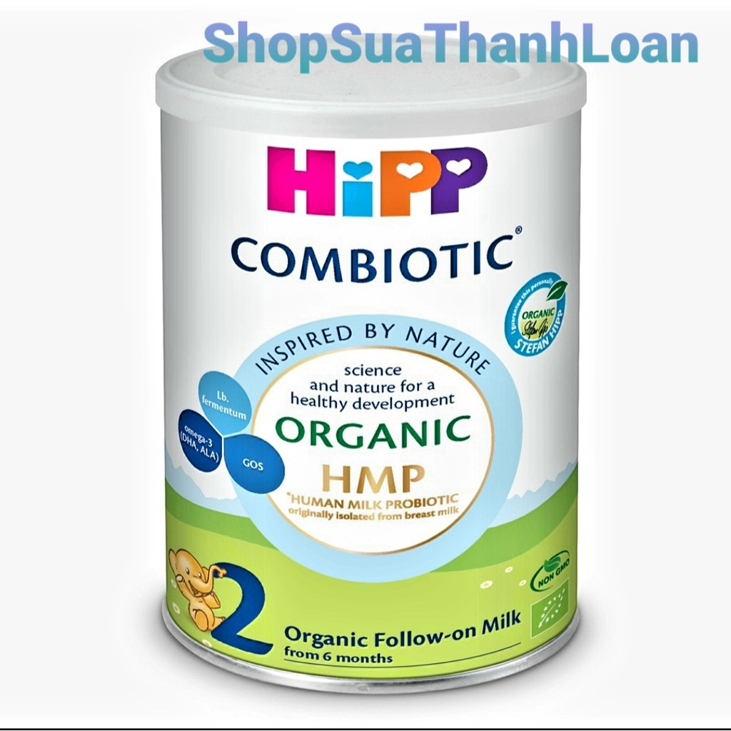 Sữa bột HiPP Combiotic Organic HMP Số 2 350gr