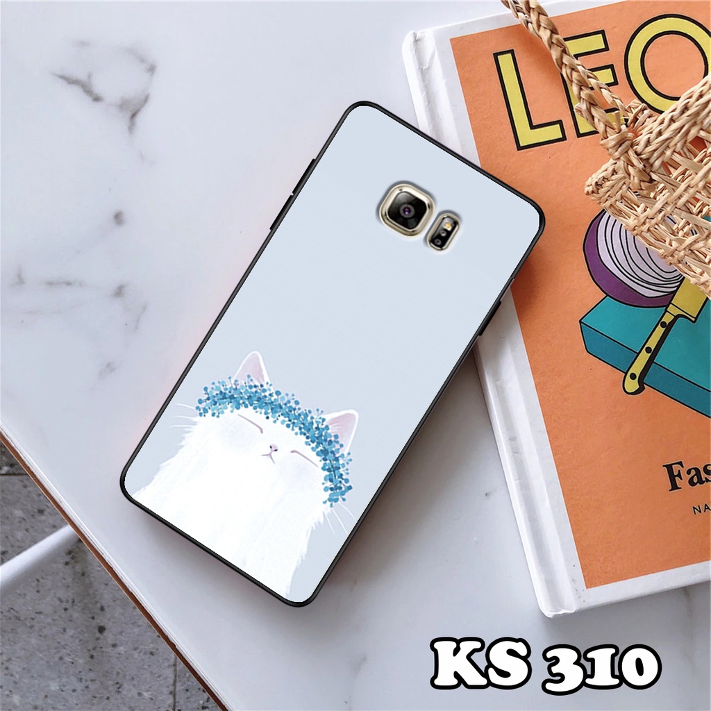 Ốp lưng Samsung S7 - Samsung S7 Edge - Ốp in hình LoveCat - Chất liệu TPU siêu bền