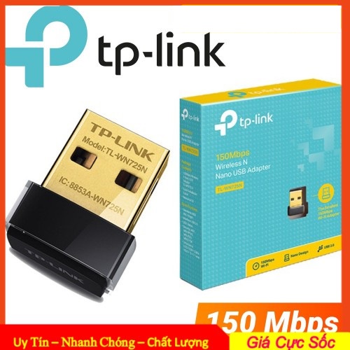 USB Wifi TPLink 725 Tốc Độ 150Mbps TL-WN725N