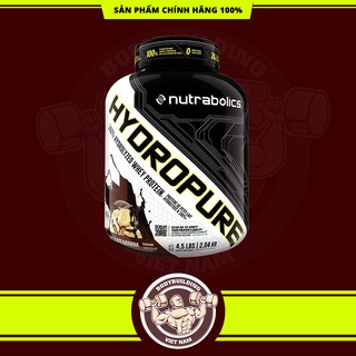  CHÍNH HÃNG - NUTRABOLICS - HYDROPURE 4.5LBS 2.1KG | Whey Protein 100% Thuỷ Phân 