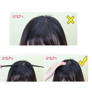 Tóc giả mái thưa mảnh
