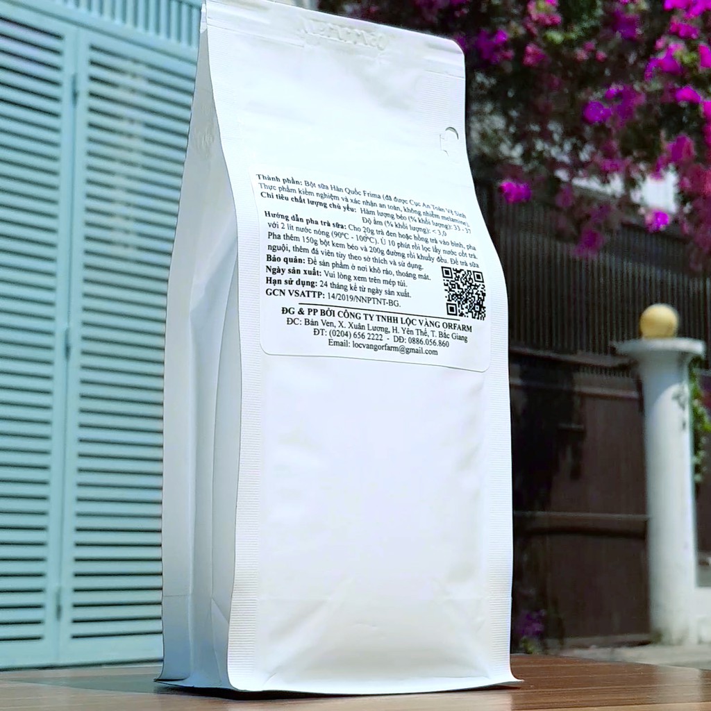 Bột Kem Béo Nguyên Liệu Làm Trà Sữa Trân Châu Tự Pha TUYỆT PHẨM 500g | BigBuy360 - bigbuy360.vn