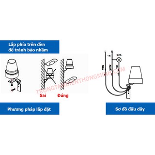 Công tắc cảm biến ánh sáng LS10A