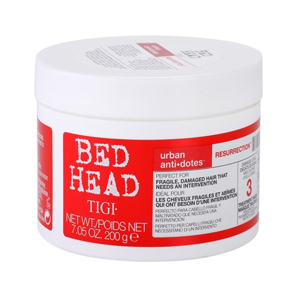 Hấp ủ tóc Tigi đỏ 200ml – Tigi bed head