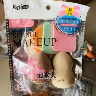 Bộ 6 Mút Trang Điểm Sponge Make up HSD12