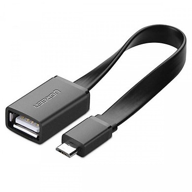 Cáp OTG Micro USB 2.0 UGREEN 10821 10396 - Hàng Chính Hãng BH 18 Tháng