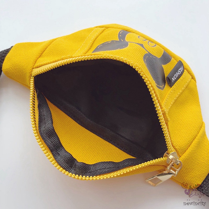 Túi Đeo Chéo Ngực Họa Tiết Hoạt Hình Phong Cách Hàn Quốc Cho Bé