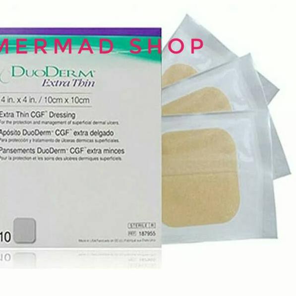 5.5 Hàng Duoderm Duoderm Super Thin 10cm X 10cm / Convatec Duoderm 4inch X 4 Inch