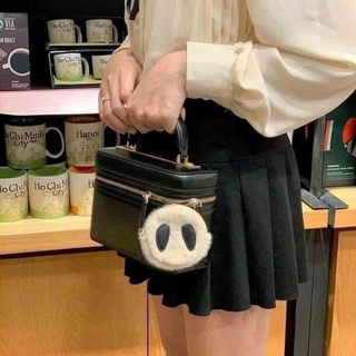 Túi xách dáng cốp siêu xinh size 19 No box/Cốp thời trang da lì hàng xuất size 19 No box