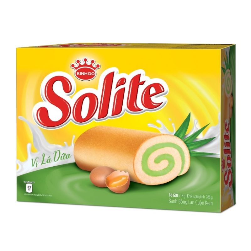 bánh solite kinh đô hộp 276g(12 bánh)