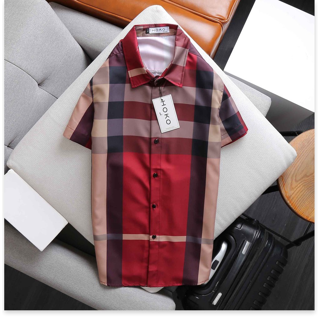 ÁO SƠ MI 3D NAM SỌC CARO CỰC CHẤT , ĐẸP , BAO NGẦU CHO CÁC ANH EM KOKO MI STORE