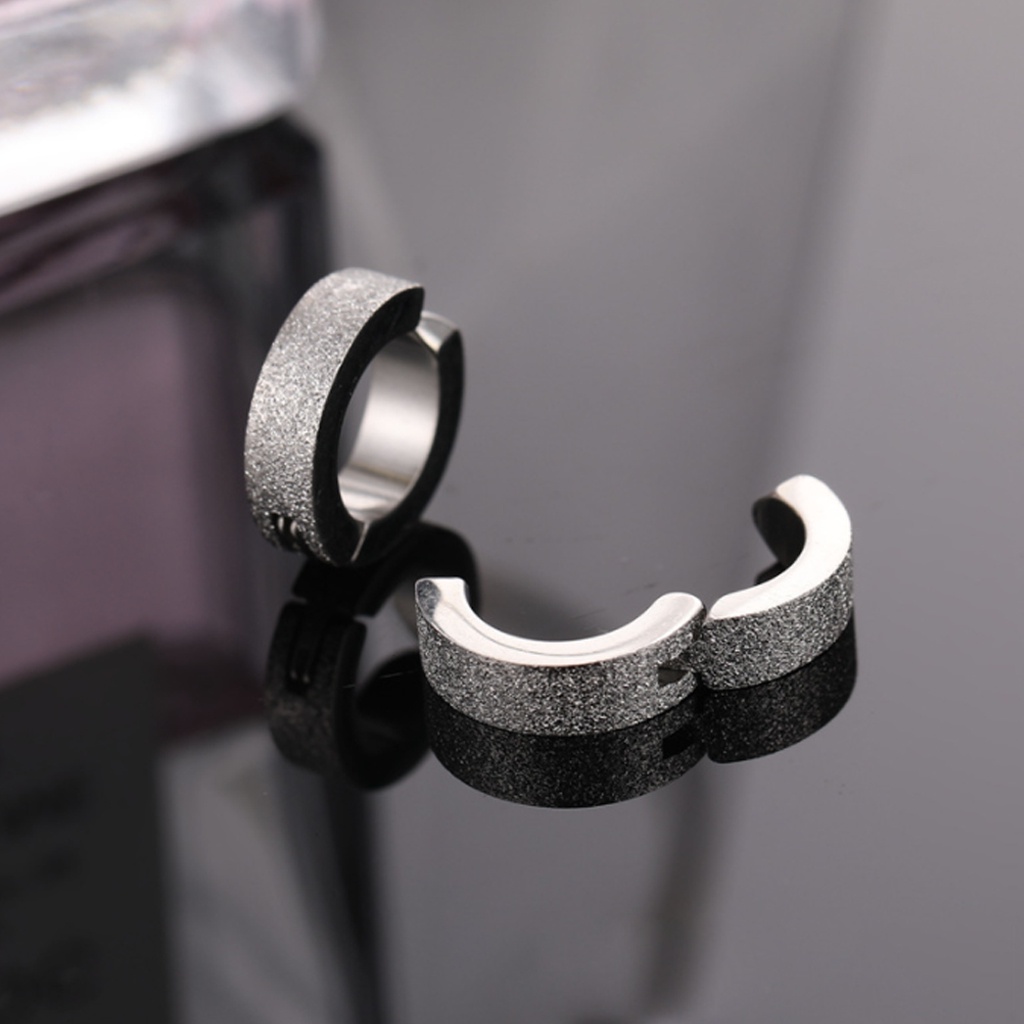 Khuyên tai kẹp không cần bấm lỗ, khuyên tai nam nữ đính đá zircon lấp lánh cao cấp