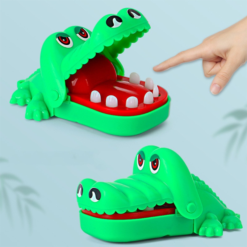 Đồ chơi hình cá sấu Cắn đồ chơi giảm căng thẳng cổ điển