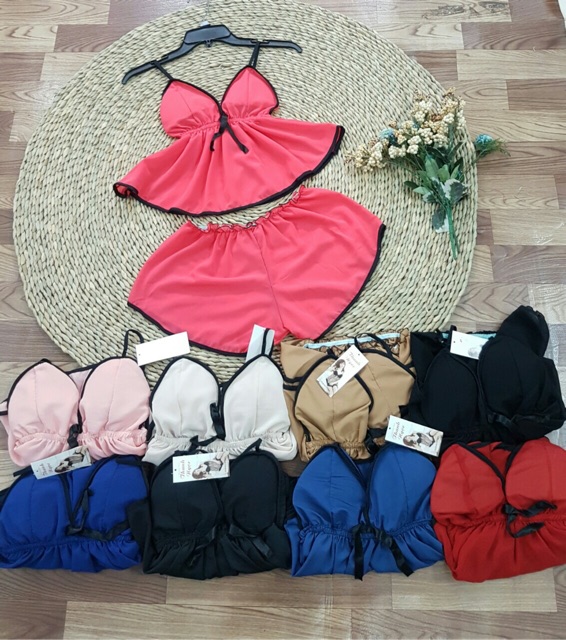 [Mã WA1606 giảm 15% đơn 99k] [SALE 35%] Đồ ngủ sexy voan viền dây có mút | BigBuy360 - bigbuy360.vn