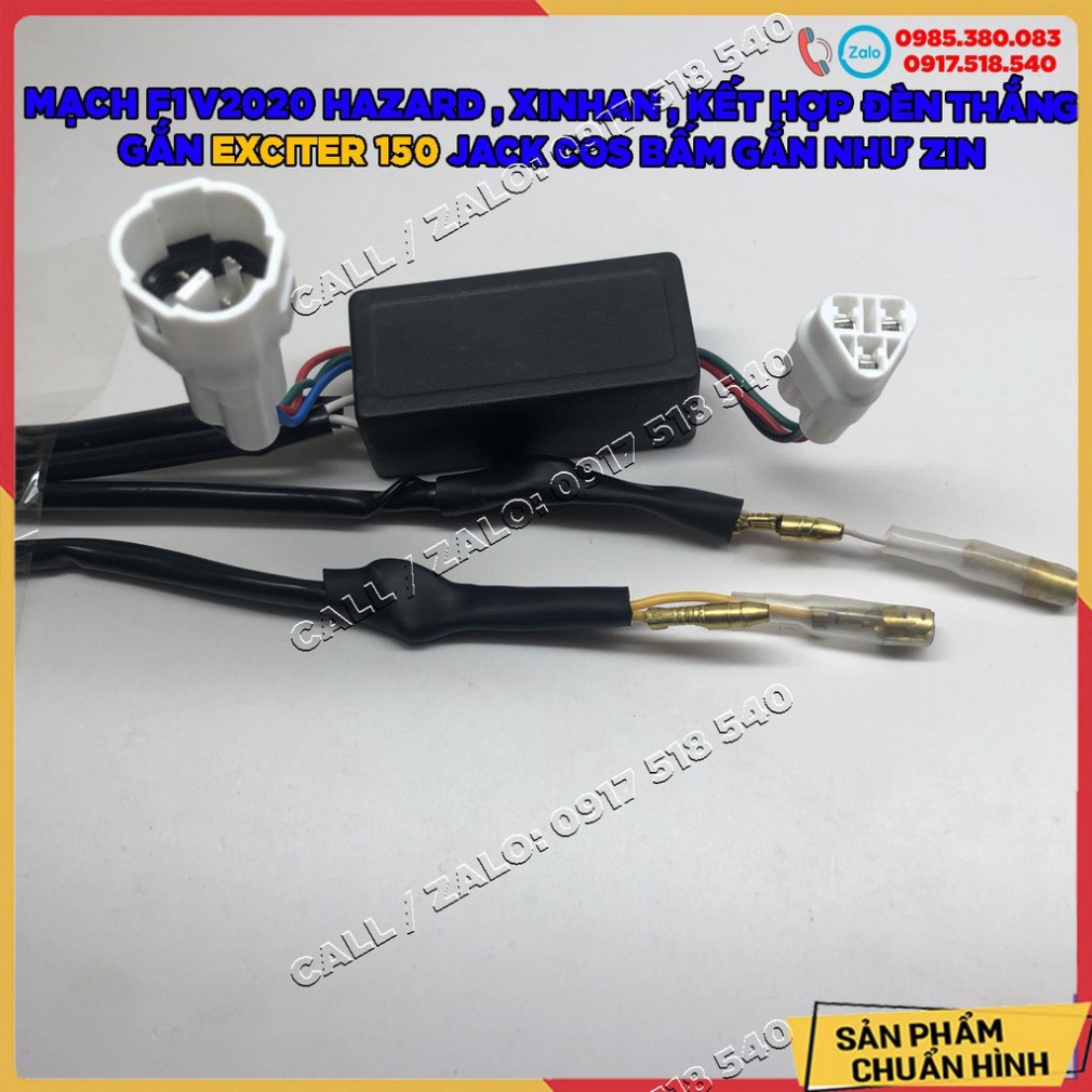 ✅ Mạch Stop f1 2020 kết hợp haza - xinhan Cho Exciter 150, Winner X ( 5 hiệu ứng ) - xem clip ✅ Ảnh thật Sp