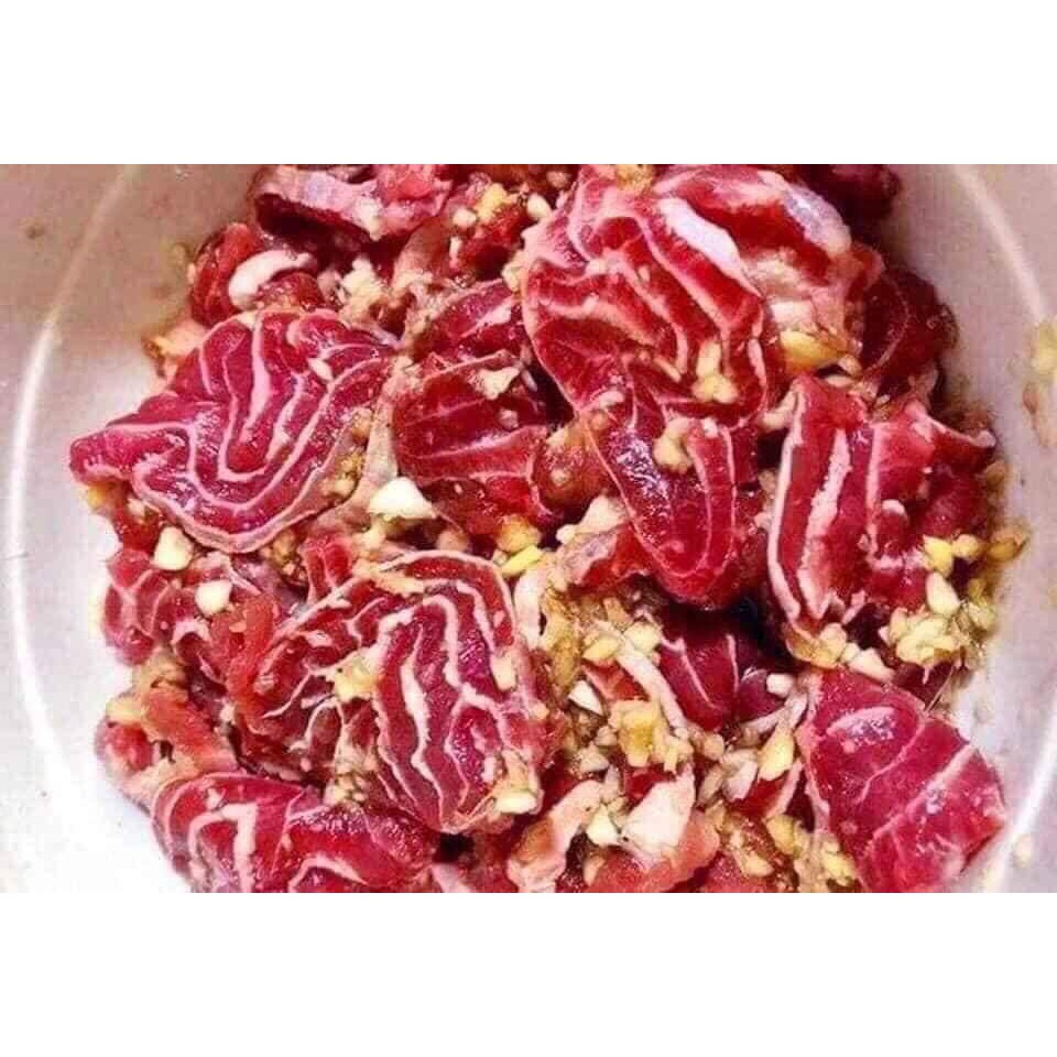 Bắp bò Úc thái lát tiện lợi khay 500g