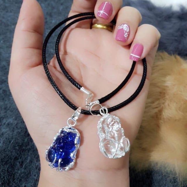 Dây da đeo cổ mặt tỳ hưu (mẫu 2)