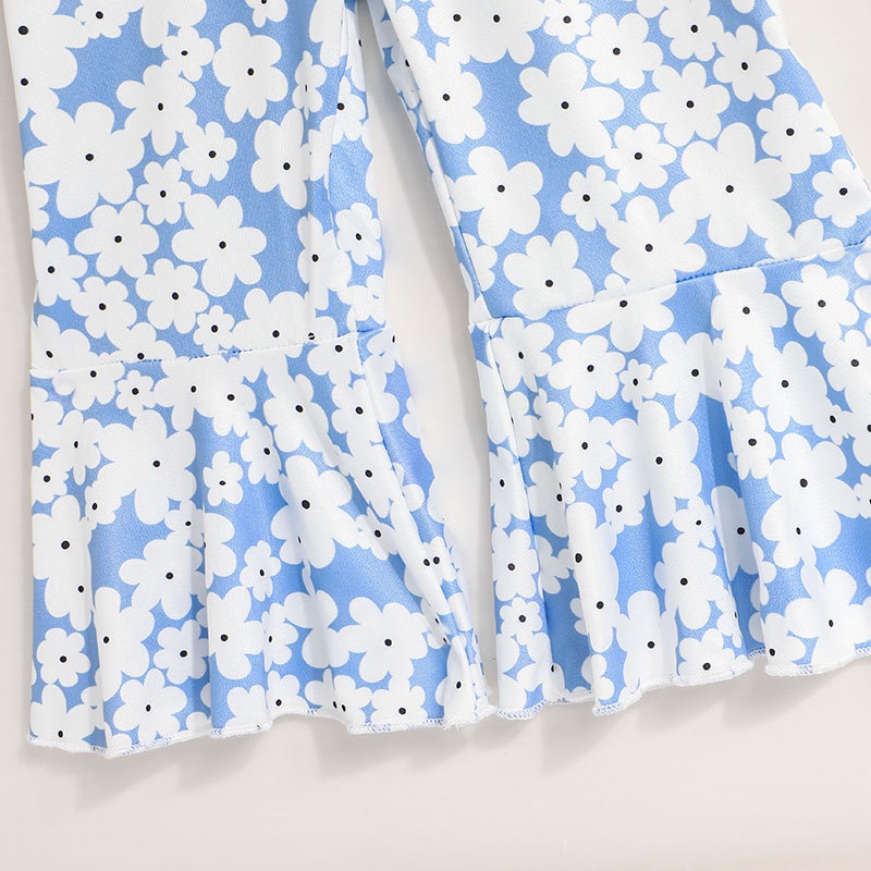 Body bé gái đồ sơ sinh từ 9 Tháng đến 4 Tuổi bodysuit liền thân In Hoa Dễ Thương mùa hè hai dây quần áo cho bé trẻ em