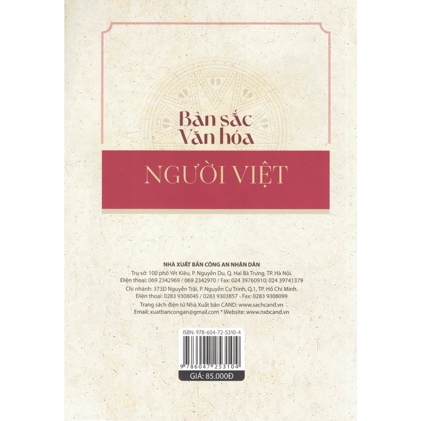 Sách - Bản Sắc Văn Hóa Người Việt (Chuyên Luận)